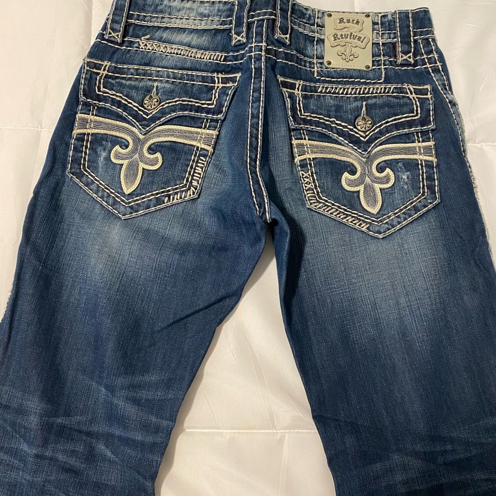 Rock Revival Men's Blue Jeans